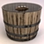 Rustic Wine Barrel Coffee Table 3D model small image 2