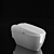 Hygienic Flush: The Ultimate Toilet 3D model small image 1