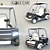 Golf Vehicle: Luxury and Efficiency 3D model small image 1