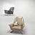 ErgoSeat Office Chair 3D model small image 2