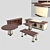Title: Modern ROMANO Office 3D model small image 1