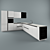 Sleek Kitchen Sink: SieMatic S3 3D model small image 1