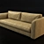 Italian Leather Sofa: Ulivi Tommy 3D model small image 2