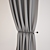 Timeless Elegance: Classic Curtains 3D model small image 2