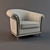 Elegant Versace Milady Chair 3D model small image 1