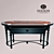 Elegant Hooker Desk | 650x1400x720 3D model small image 1