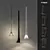 Elegant Sissi Pendant Light 3D model small image 1