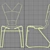 Elegant Y-Chair by Tom Dixon 3D model small image 2