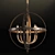 Elegant Lancelot Chandelier - CH062-6 3D model small image 1