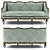 Regal Charm: ARTEARREDO Diner du Roi CHLOE Sofa 3D model small image 2