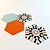 Colorful Modular Carpet Tiles: KinderGROUND 3D model small image 1