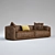 Elegant Kahve Sofa: Transform Your Living Space 3D model small image 1