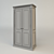 Elegant Classic Wardrobe 3D model small image 2