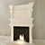 PROFI Classic Cast Iron Fireplace 3D model small image 1