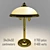 Elegant Gold Table Lamp 3D model small image 1