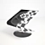 Elegant Jori Ascot Chair 3D model small image 2