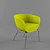 Elegant Senator Karma Chair 3D model small image 1