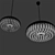 Aeon Rocket Pendant Light 3D model small image 3