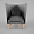 Elevate Armchair: Ultimate Comfort 3D model small image 1