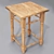 Rustic Wood Stool 3D model small image 1