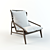 Sophisticated Modern Armchair 3D model small image 1