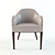 Elegant Lafayette Dining Chair 3D model small image 1