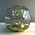 Elegant Orchid Vase 3D model small image 1