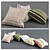 Plush Comfort Pillows 3D model small image 1