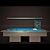 Ultimate High-Tech Billiard Collection 3D model small image 3