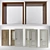 Elegant Multi-Panel Door 3D model small image 2