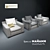 Kristie Miami Chair | Customizable Design 3D model small image 1