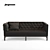 Modern Comfort: Erik Jorgensen EJ 315 Sofa 3D model small image 2