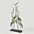 Elegant Norfolk Bird Sculpture 3D model small image 1