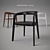 Elegant BERNHARDT Corvo Chair 3D model small image 1