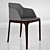 Elegant Grace Chair by Poliform 3D model small image 1