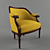 Timeless Comfort: Classic Armchair for Any Space 3D model small image 1