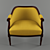 Timeless Comfort: Classic Armchair for Any Space 3D model small image 2