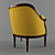 Timeless Comfort: Classic Armchair for Any Space 3D model small image 3