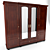 Classic Wooden Cabinet 3D model small image 1