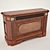 Barr-inspired Radiator Concealing Console 3D model small image 1