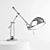 Elegant Adjustable Equilibrium Lamp 3D model small image 1