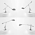 Elegant Adjustable Equilibrium Lamp 3D model small image 3