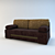 Comfort Lounge Sofa 3D model small image 1