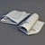 Luxury Rolled Towel: Soft and Stylish 3D model small image 3