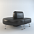 Modern Cafe Sofa "Sirius 3D model small image 1