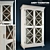 Vintage Provincial Display Cabinet 3D model small image 1