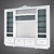 Modern TV Wardrobe Cabinet 3D model small image 1