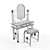 Glamour  Vanity Table 3D model small image 2