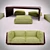 Space-saving Sofa Transformer 3D model small image 1