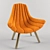 Chic Brigitte Lounge Chair 3D model small image 1